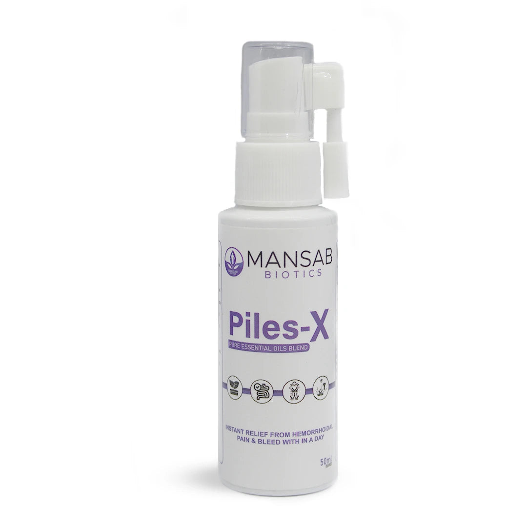 Piles-X Herbal Piles Relief Oil | Essential Oils Blend – 50ml