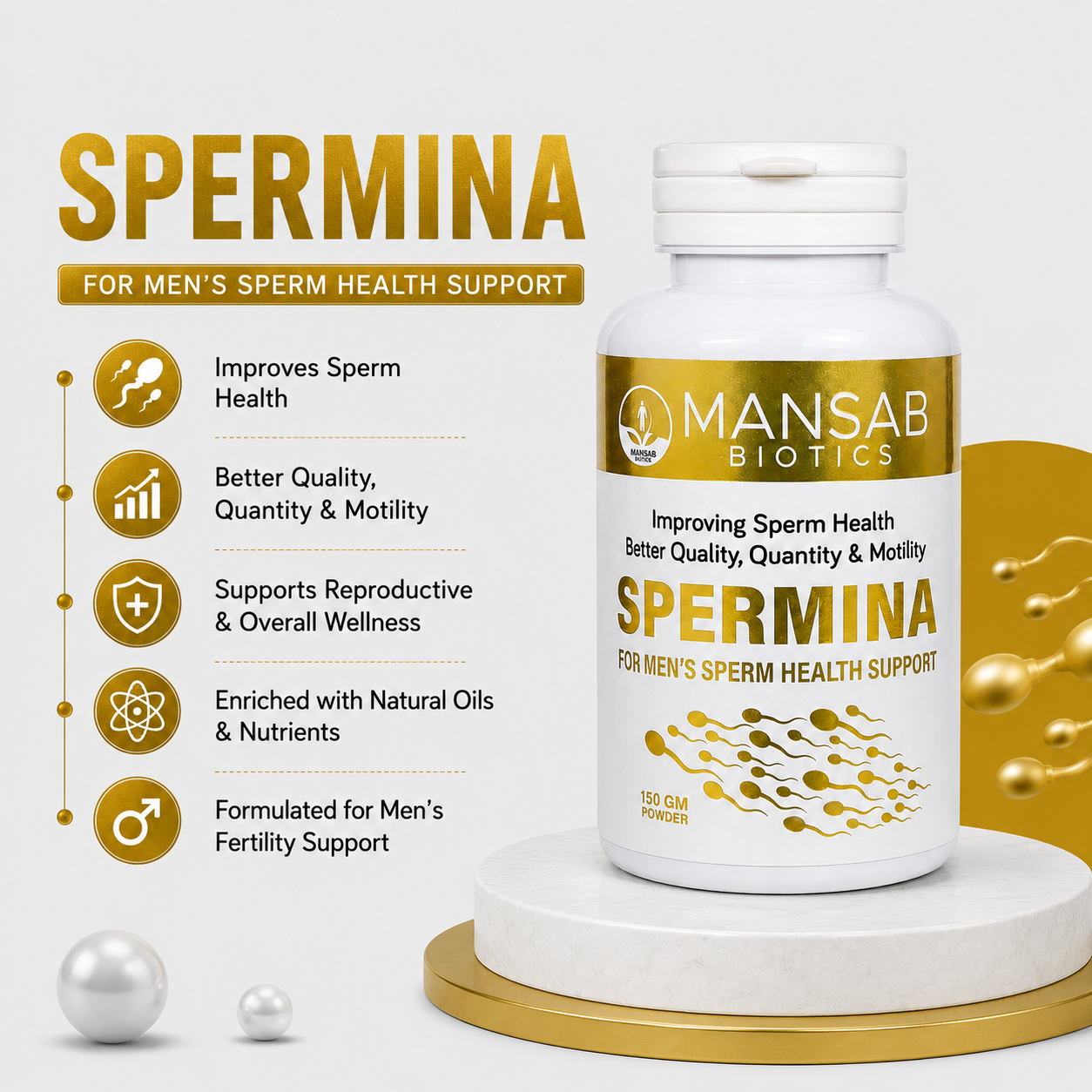 Mansab Biotics Spermina Secondary image