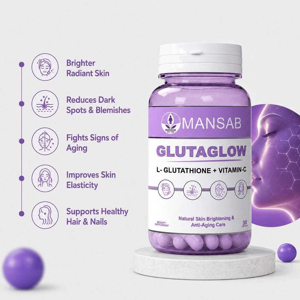Mansab GlutaGlow Capsules