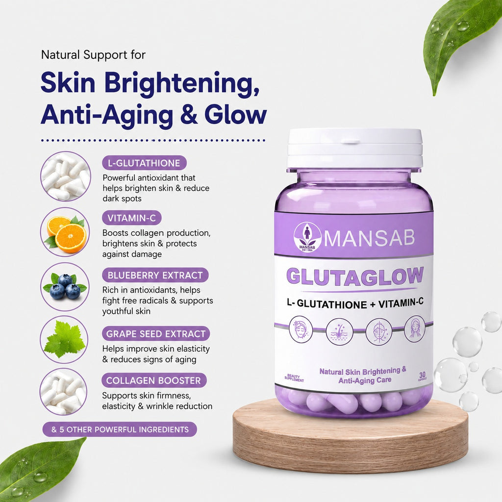 Mansab GlutaGlow Capsules