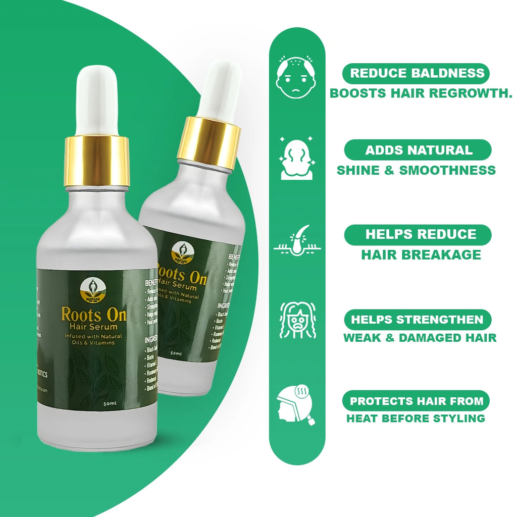 Roots On Hair Serum Mansabbiotics