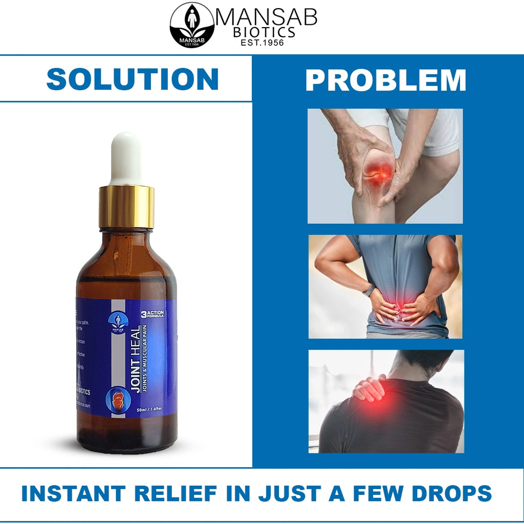 Joint Heal Instant Comfort Oil Mansabbiotics