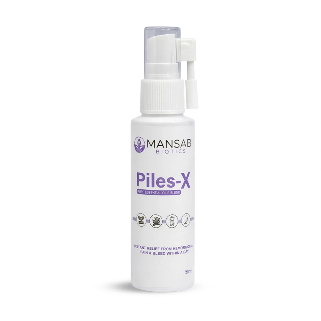 Piles-X Instant Comfort Spray Mansabbiotics