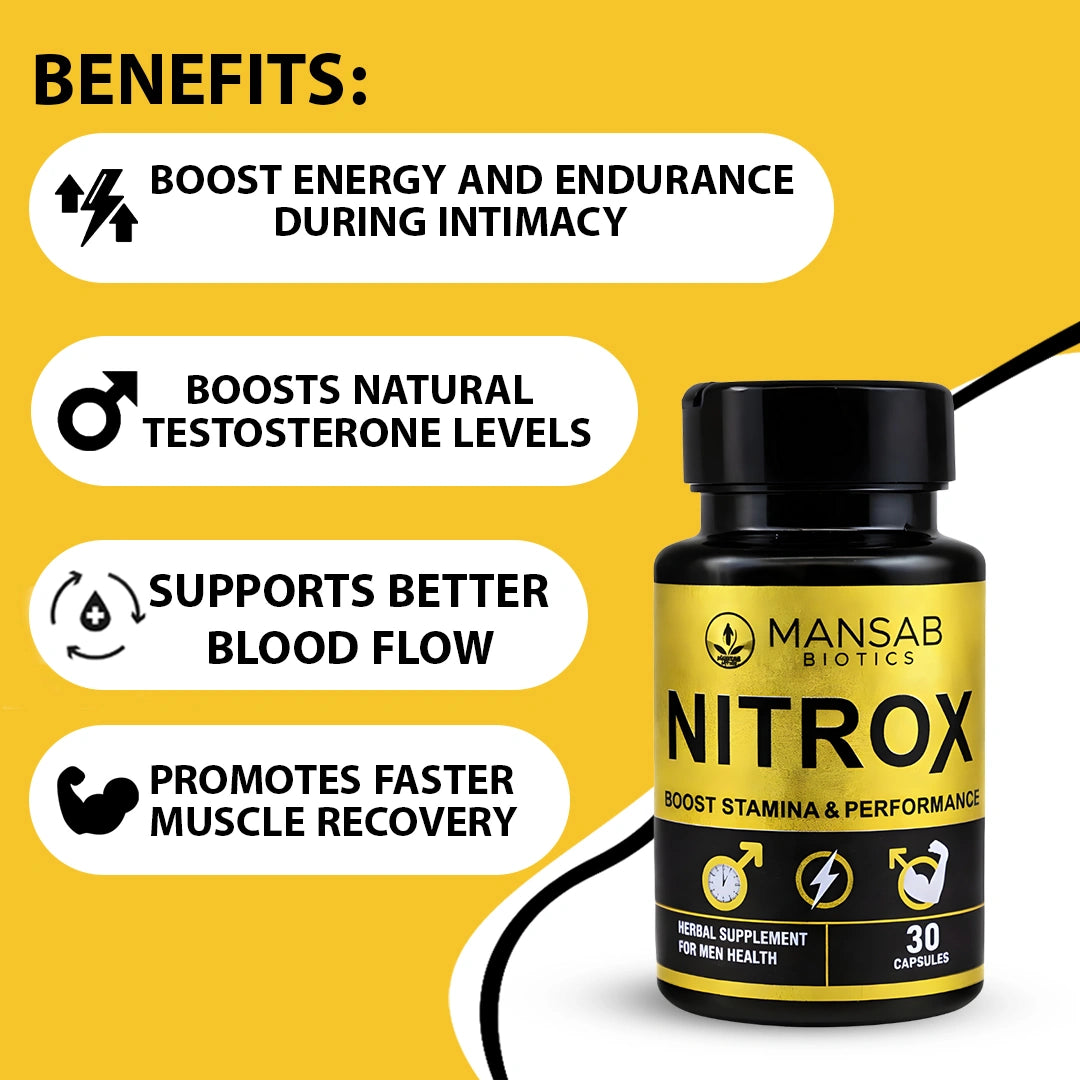 Nitrox Performance Booster – Energy & Endurance Support Secondary image