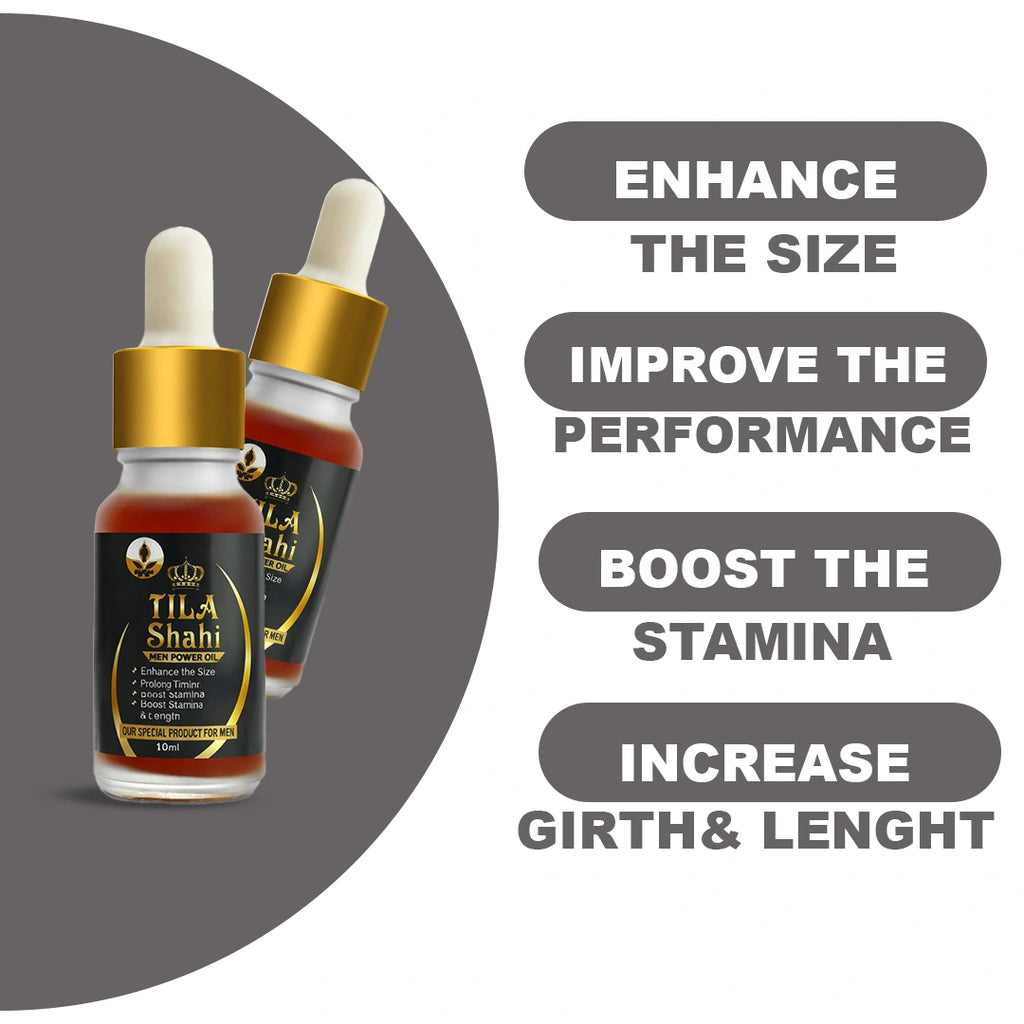 Tila Shahi Herbal Oil – Strength, Size & Confidence Support Mansabbiotics